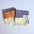 Navy and White Diamond Turkish Tea Towel – 100% Cotton with Convenient Hanging Loop